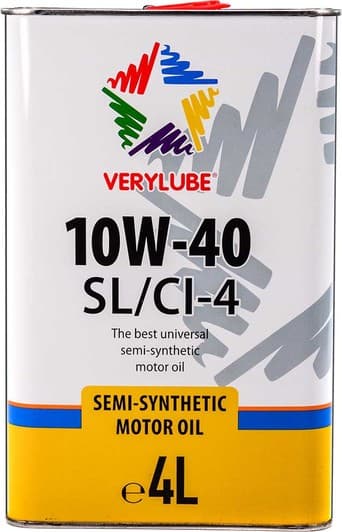 Xado Verylube SL/CI-4 10W-40 (4 л) моторна олива