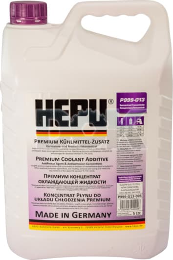 Hepu G13 фиолетовый 5 л (P999G13005) концентрат антифриза