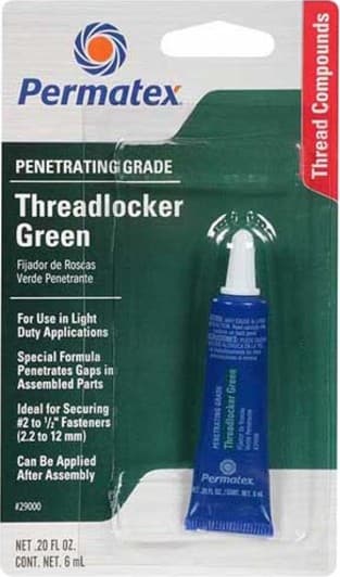 Фиксатор резьбы Permatex Penetrating Grade Threadlocker зеленый
