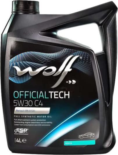 Wolf Officialtech C4 5W-30 (4 л) моторна олива