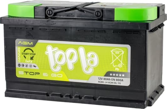 Акумулятор Topla 6 CT-80-R AGM TSTA80E0