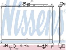 Радиатор охлаждения двигателя Радиатор охлаждения двигателя