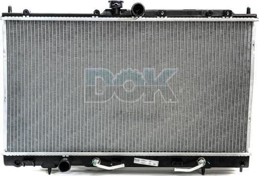 62894 Nissens Радиатор охлаждения двигателя для Mitsubishi Lancer