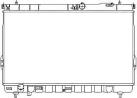 Радіатор охолодження двигуна