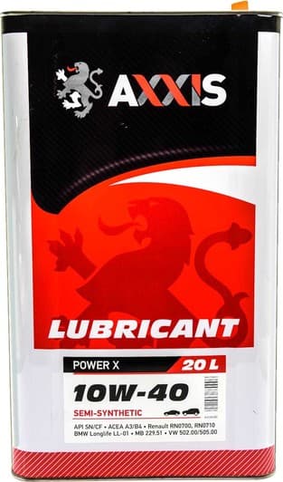 Axxis Power Х 10W-40 (20 л) моторна олива