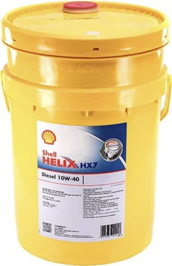 Shell Helix HX7 Diesel 10W-40 (20 л) моторное масло
