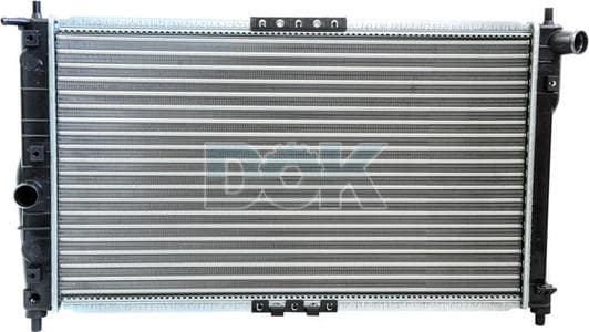 D70008TT Thermotec Радіатор охолодження двигуна