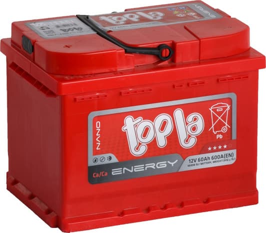 Акумулятор Topla 6 CT-60-L Energy TSTE601