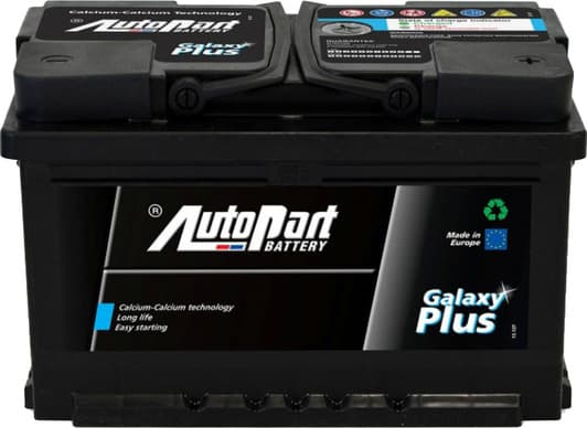 Акумулятор AutoParts 6 CT-78-R Galaxy Plus arl078037