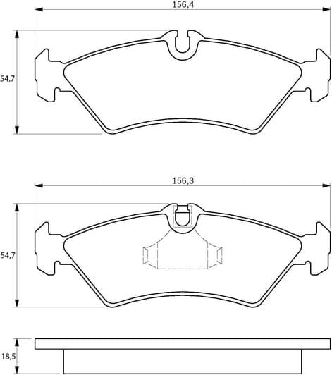 0 986 424 219 Bosch Тормозные колодки