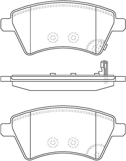 0 986 494 129 Bosch Тормозные колодки