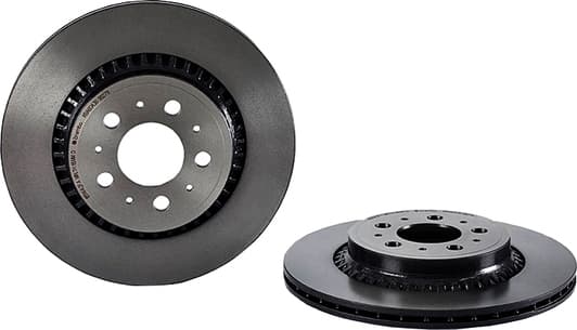 09.9827.11 Brembo Тормозной диск для Volvo XC90