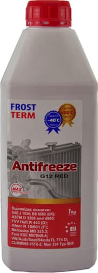 FrostTerm G12 красный -40 °C готовый антифриз