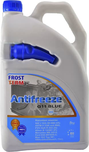 FrostTerm G11 синій -40 °C, 5 л (5ftg11) готовий антифриз