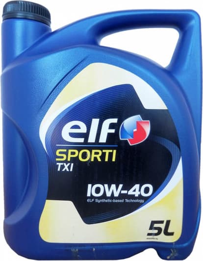 Elf Sporti TXI 10W-40 (5 л) моторное масло