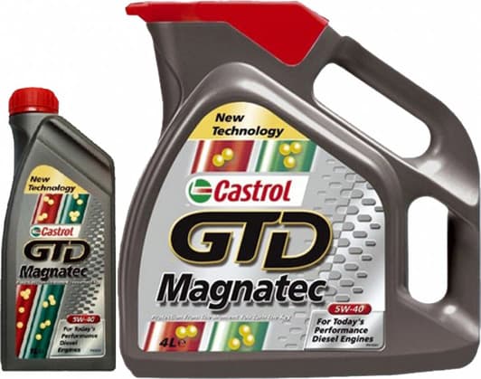 Castrol GTD Magnatec 5W-40 моторна олива