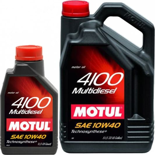 Motul 4100 Multi Diesel 10W-40 моторное масло