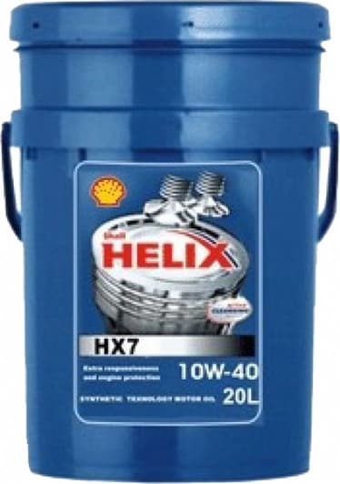 Shell Helix HX7 10W-40 (20 л) моторное масло