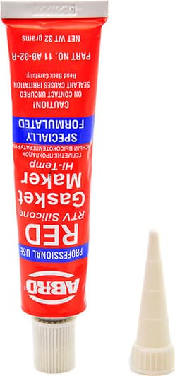 ABRO Gasket Maker Hi-Temp (China) красный формирователь прокладок