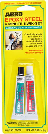 Клей ABRO Epoxy Steel 4-Minute Kwik-Set