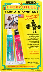 Клей ABRO Epoxy Steel 4-Minute Kwik-Set