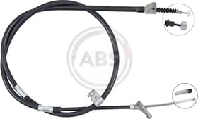 Трос ручного гальма