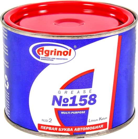 Agrinol №158 літієво-калійне мастило, 400 мл (101762)