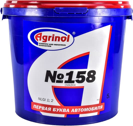 Agrinol №158 литиево-калиевая смазка, 5 л (4802872215)