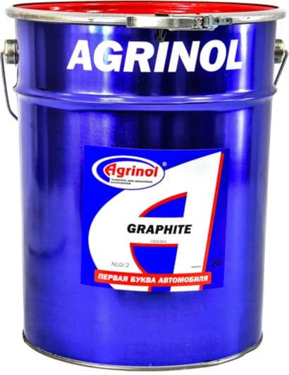 Agrinol Graphite графитная смазка, 20 л (101731)