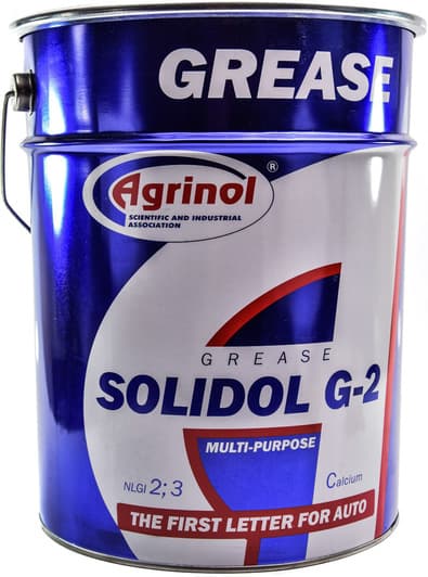 Agrinol Solidol G-2 кальцієве мастило, 17 л (4102789956)