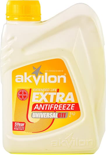 Akvilon Extra G11 желтый -40 °C готовый антифриз