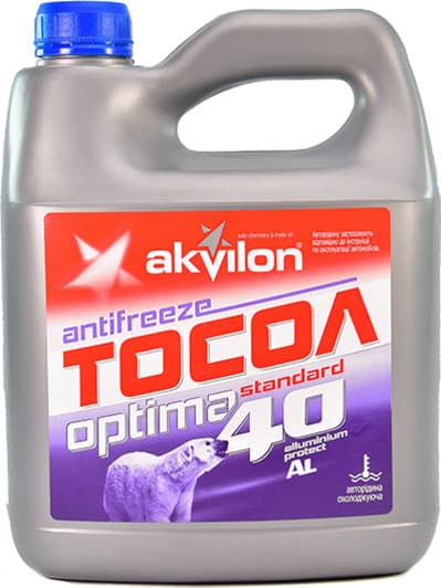 Akvilon Тосол Optima Standard 40 G11 синій -35 °C, 3 л (AKVOPTIM3) готовий антифриз