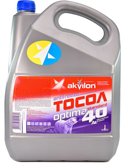 Akvilon Тосол Optima Standard 40 G11 синій -35 °C, 9 л (AKVOPTIM9) готовий антифриз