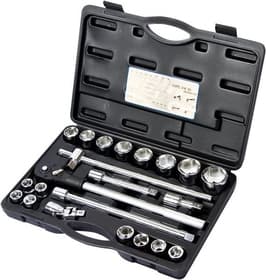 Набор торцевых головок и комплектующих Alloid НГ-6023М 3/4" (23 пр.)