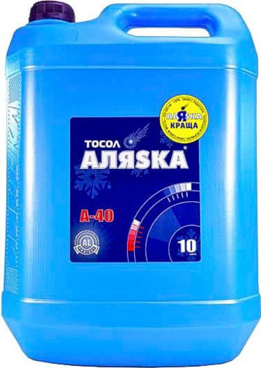 Готовый антифриз АЛЯSКА Эко А-40 синий -30 °C