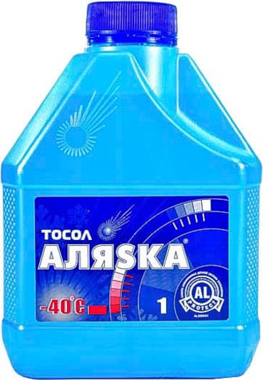 АЛЯSКА А-40 синий -40 °C готовый антифриз