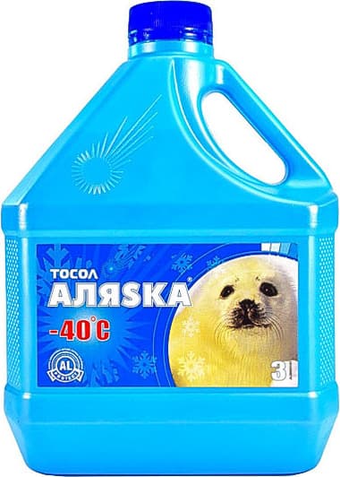 АЛЯSКА А-40 синій -40 °C, 3 л (5068) готовий антифриз