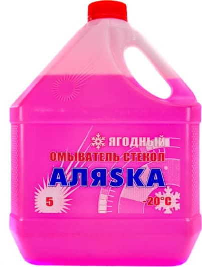 Омивач скла АЛЯSКА зимовий -20 °С ягідний (5 л)