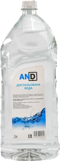 Дистильована вода AND (2 л)