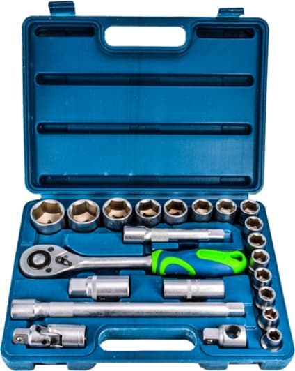 Набір торцевих головок та компонентів Armer ARMB0005 1/2" (23 пр.)