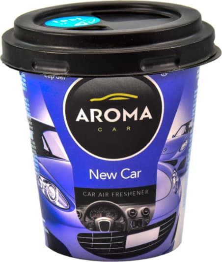 Ароматизатор Aroma Car Cup Gel New Car 130 г