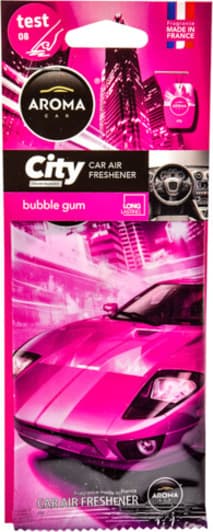 Ароматизатор Aroma Car City Card Bubble Gum