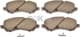 50-05-501 Ashika Гальмівні колодки