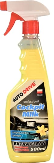 Полироль для салона AUTO DRIVE Professional Cockpit Milk ваниль 500 мл (AD0052)