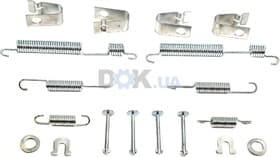 Монтажний комплект барабанних гальмівних колодок Монтажний комплект барабанних гальмівних колодок