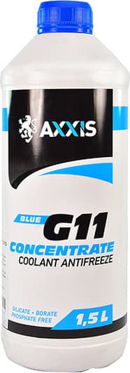 Концентрат антифризу Axxis Concentrate G11 синій