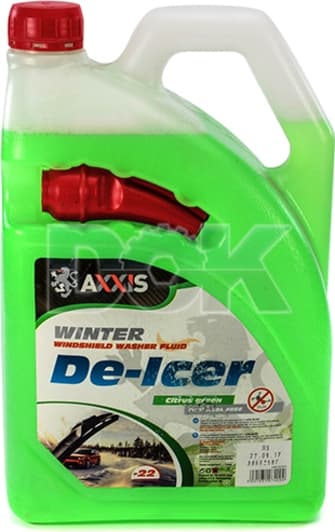 Омивач скла Axxis De-icer зимовий -22 °С цитрусовий (4 л)