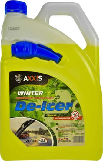 Омивач скла Axxis De-icer зимовий -22 °С лісовий (4 л)