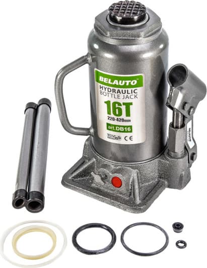 Домкрат BELAUTO Bottle Jack пляшковий гідравлічний 16 т DB16