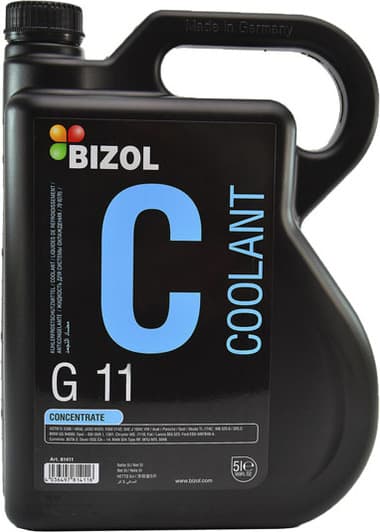 Bizol G11 синій 5 л (81411) концентрат антифризу